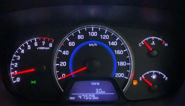 2014 Hyundai Grand i10 SPORTZ 1.2 KAPPA VTVT, Petrol, Manual, 47,545 km, Odometer Image