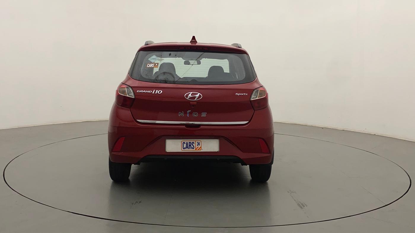 2022 Hyundai GRAND I10 NIOS SPORTZ 1.2 KAPPA VTVT CNG, CNG, Manual, 11,942 km, Back/Rear