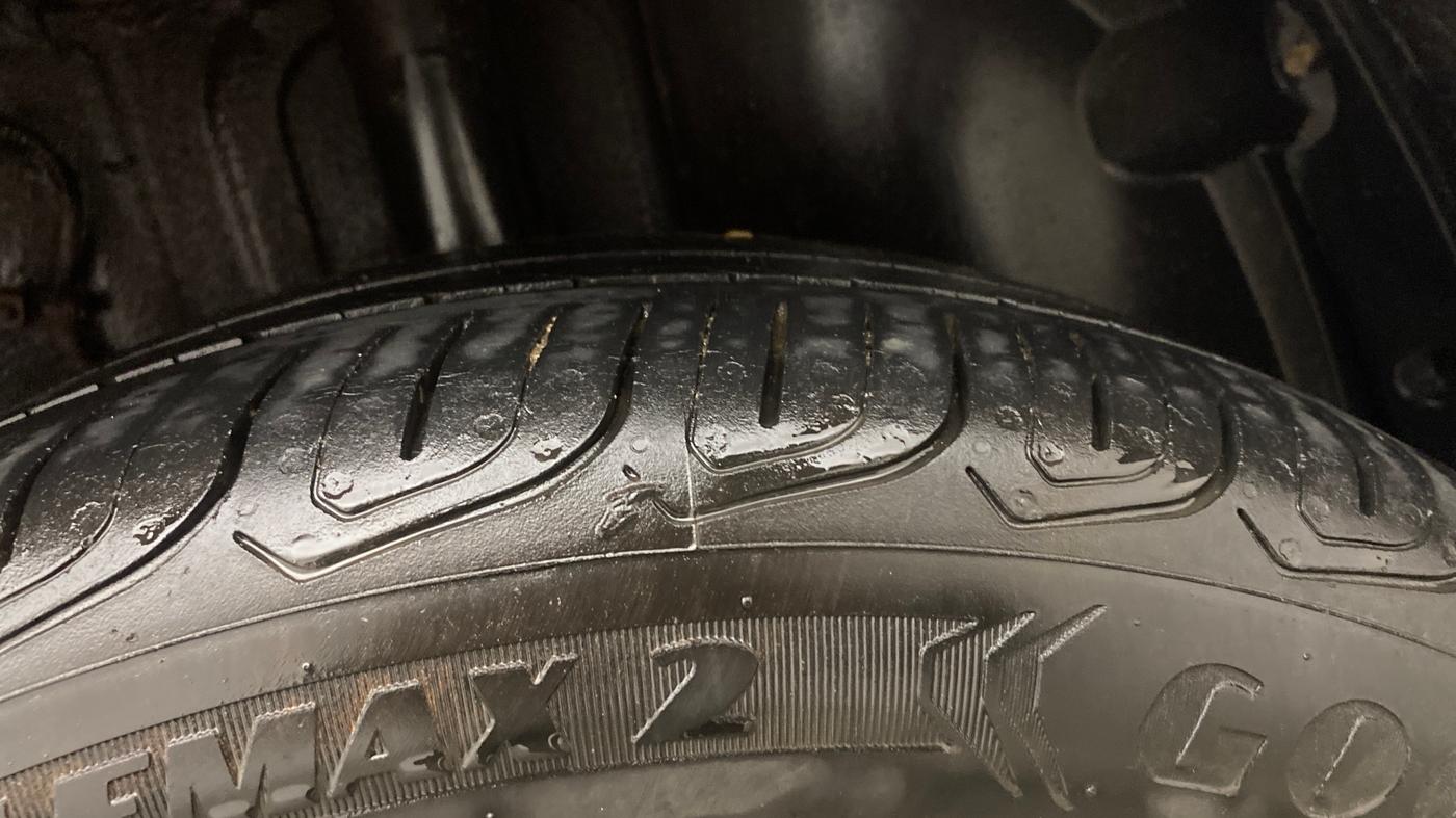 2022 Tata ALTROZ XZ PLUS I-TURBO PETROL, Petrol, Manual, 51,342 km, Left Rear Tyre Tread