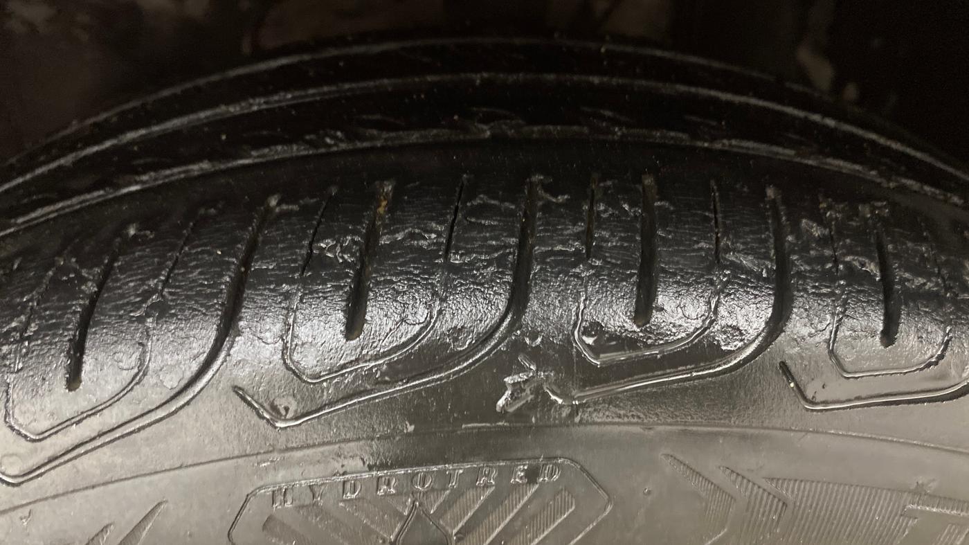 2022 Tata ALTROZ XZ PLUS I-TURBO PETROL, Petrol, Manual, 51,342 km, Left Front Tyre Tread