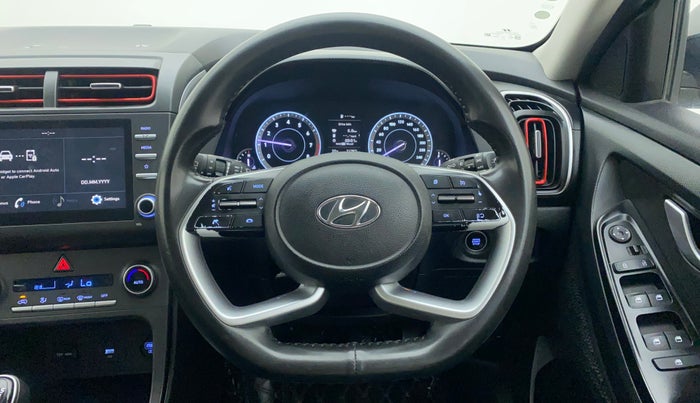 2022 Hyundai Creta S PLUS KNIGHT 1.5 PETROL, Petrol, Manual, 22,463 km, Steering Wheel Close Up