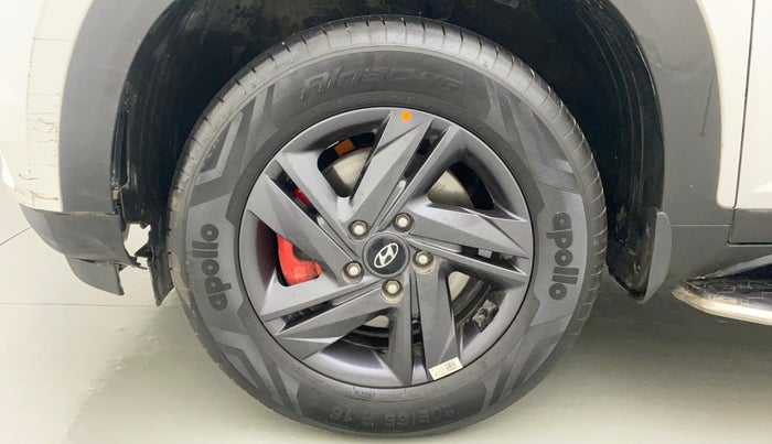 2022 Hyundai Creta S PLUS KNIGHT 1.5 PETROL, Petrol, Manual, 22,463 km, Left Front Wheel