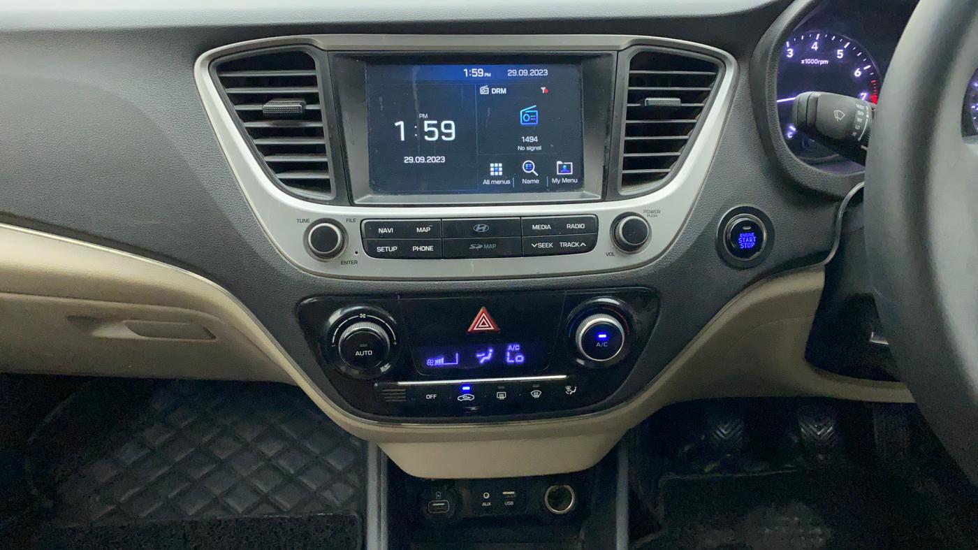 2019 Hyundai Verna 1.6 VTVT SX, CNG, Manual, 75,753 km, Air Conditioner