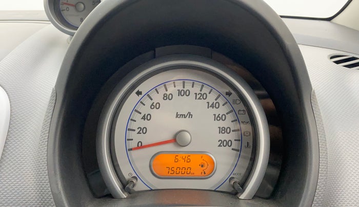 2013 Maruti Ritz VXI, Petrol, Manual, 74,969 km, Odometer Image