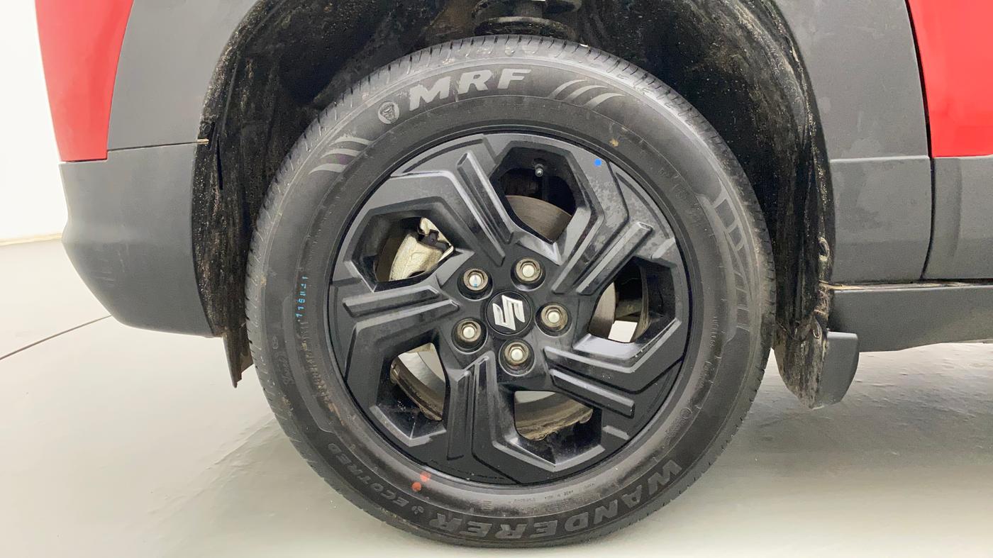 2022 Maruti BREZZA ZXI SMART HYBRID , Petrol, Manual, 3,636 km, Left Front Wheel