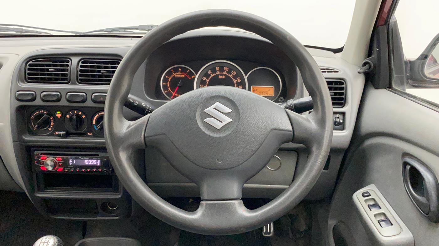 2011 Maruti Alto K10 VXI, Petrol, Manual, 77,740 km, Steering Wheel Close Up
