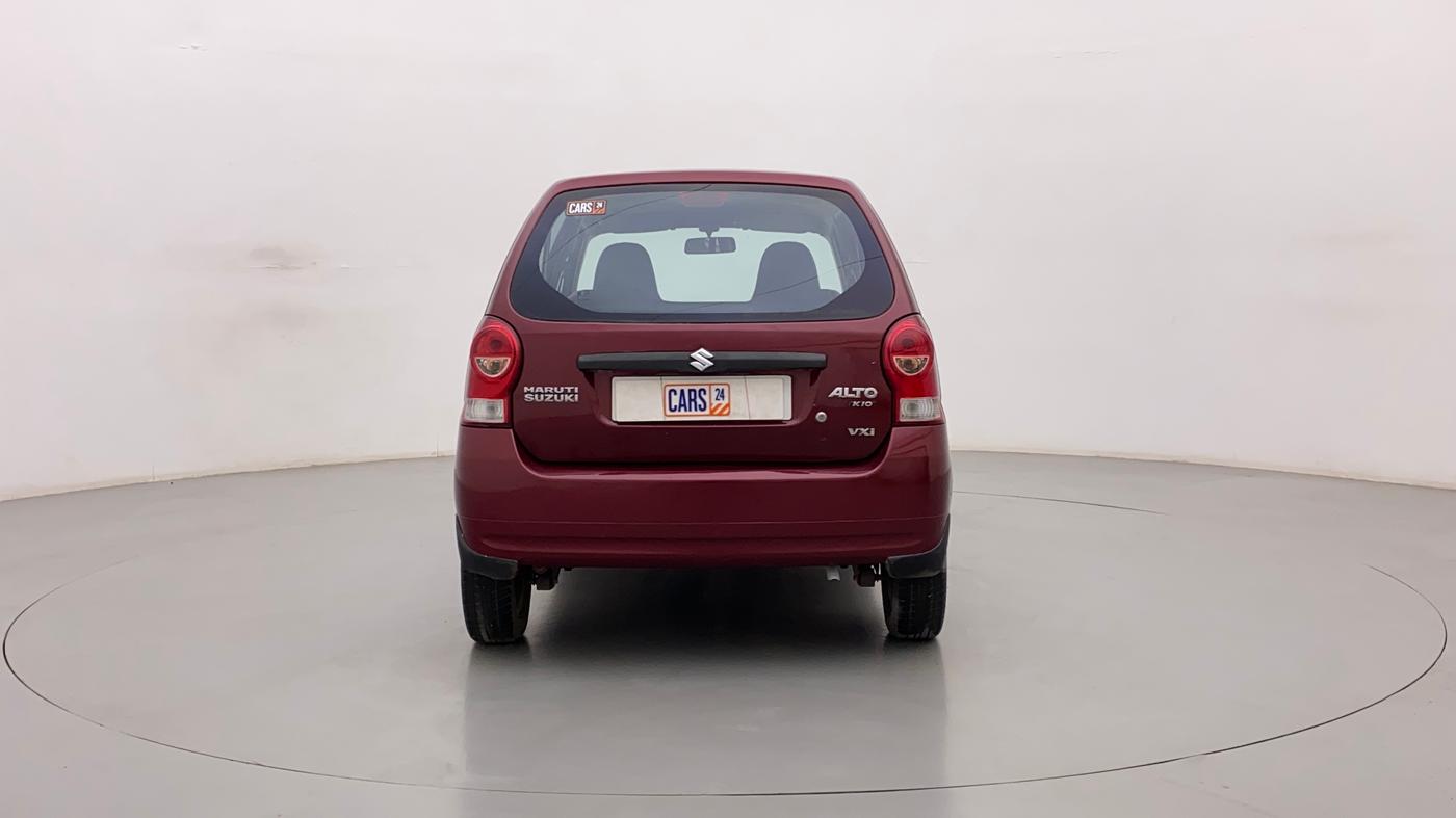 2011 Maruti Alto K10 VXI, Petrol, Manual, 77,740 km, Back/Rear