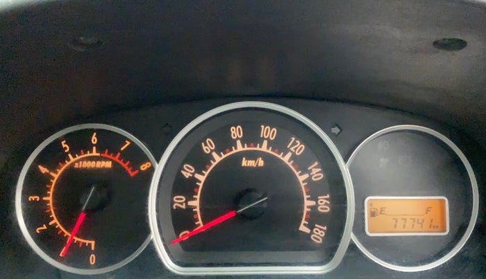 2011 Maruti Alto K10 VXI, Petrol, Manual, 77,740 km, Odometer Image