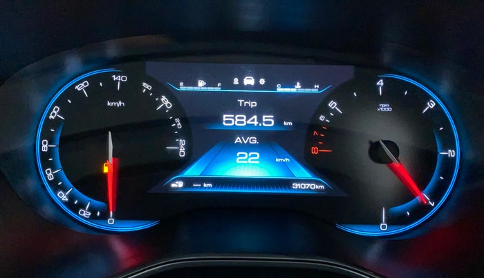 2021 MG HECTOR SHARP HYBRID 1.5 PETROL, Petrol, Manual, 31,070 km, Odometer Image