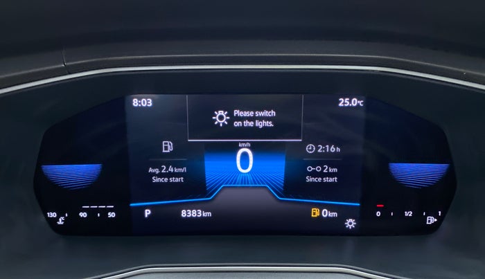 2022 Volkswagen TAIGUN TOPLINE  1.0 TSI AT, Petrol, Automatic, 8,456 km, Odometer Image