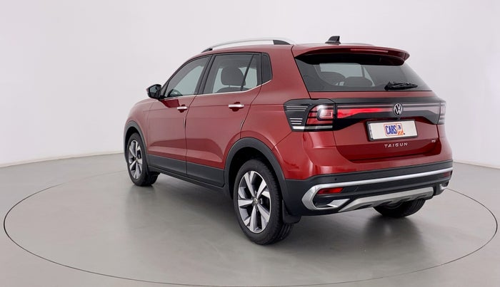 2022 Volkswagen TAIGUN TOPLINE  1.0 TSI AT, Petrol, Automatic, 8,456 km, Left Back Diagonal
