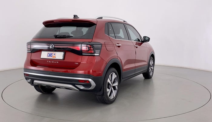 2022 Volkswagen TAIGUN TOPLINE  1.0 TSI AT, Petrol, Automatic, 8,456 km, Right Back Diagonal