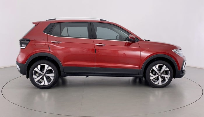 2022 Volkswagen TAIGUN TOPLINE  1.0 TSI AT, Petrol, Automatic, 8,456 km, Right Side View