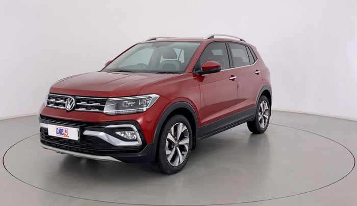 2022 Volkswagen TAIGUN TOPLINE  1.0 TSI AT, Petrol, Automatic, 8,456 km, Left Front Diagonal