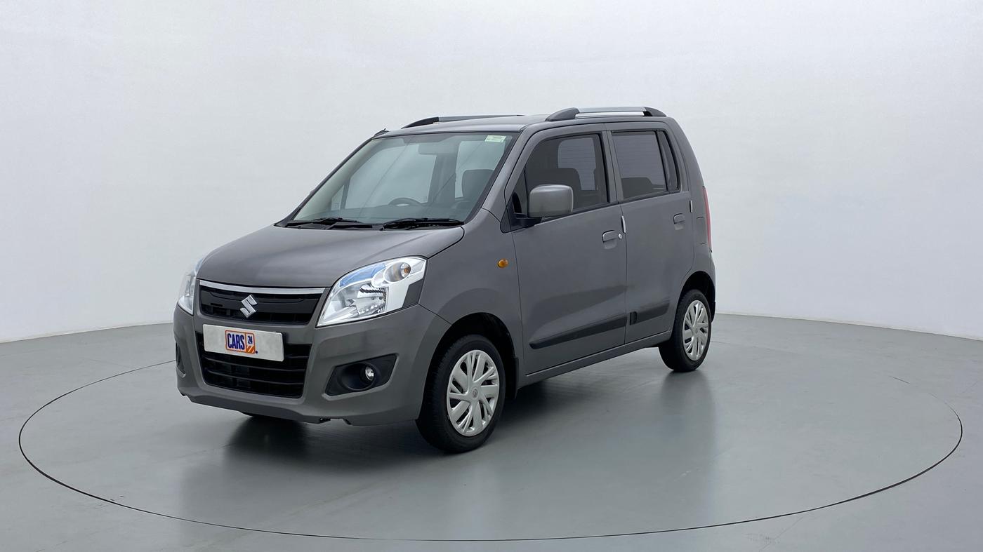 2017 Maruti Wagon R 1.0 VXI, Petrol, Manual, 27,302 km, Left Front Diagonal