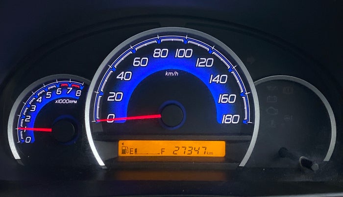 2017 Maruti Wagon R 1.0 VXI, Petrol, Manual, 27,302 km, Odometer Image
