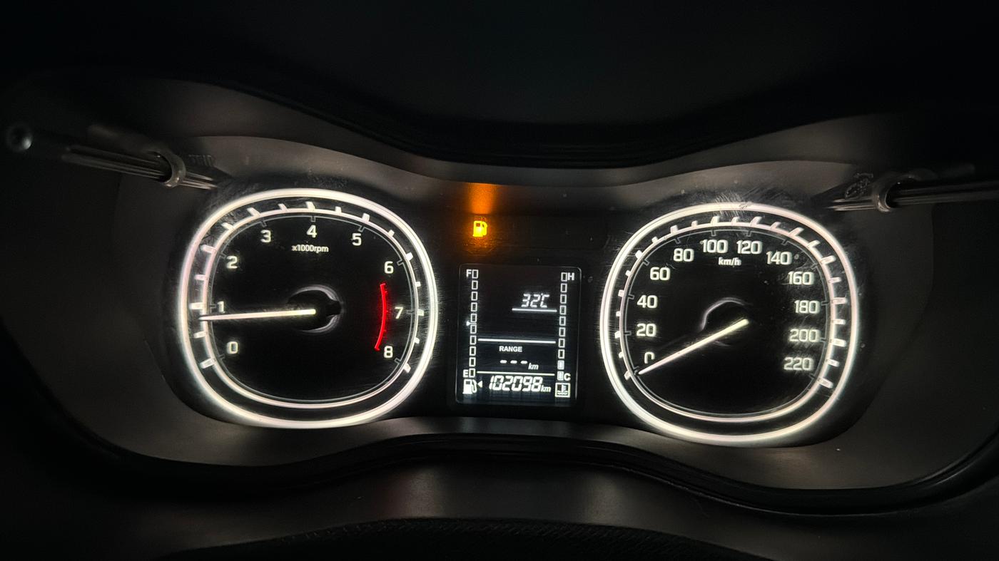 2022 Maruti Vitara Brezza ZXI PLUS, Petrol, Manual, 1,02,086 km, Odometer Image