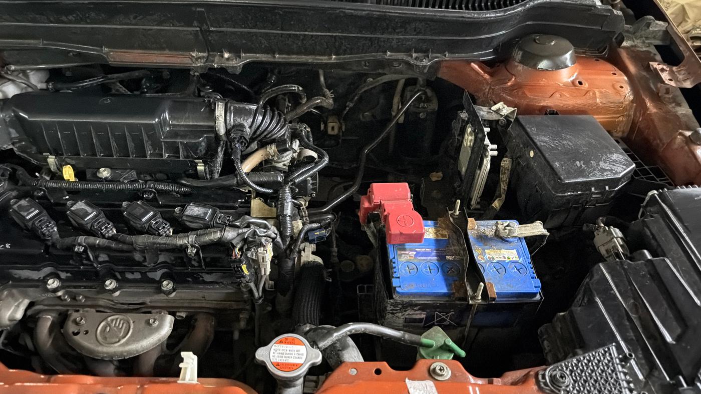 2022 Maruti Vitara Brezza ZXI PLUS, Petrol, Manual, 1,02,086 km, Engine View - Left