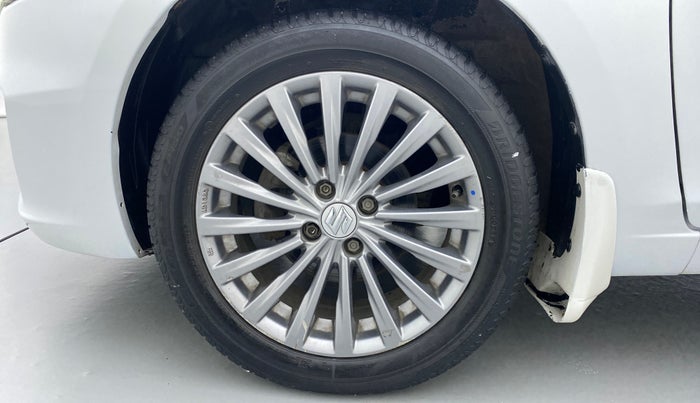 2016 Maruti Ciaz VDI+ SHVS, Diesel, Manual, 88,735 km, Left Front Wheel