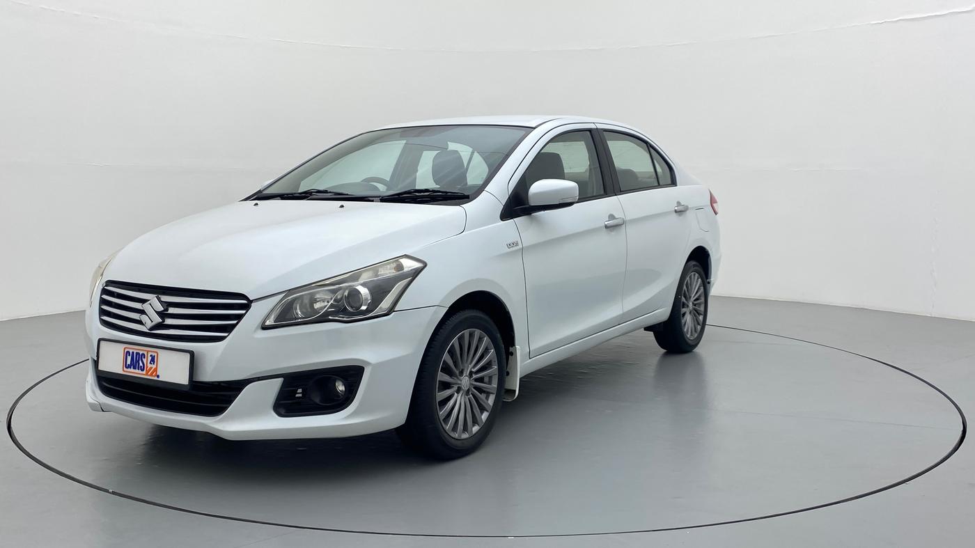 2016 Maruti Ciaz VDI+ SHVS, Diesel, Manual, 88,735 km, Left Front Diagonal