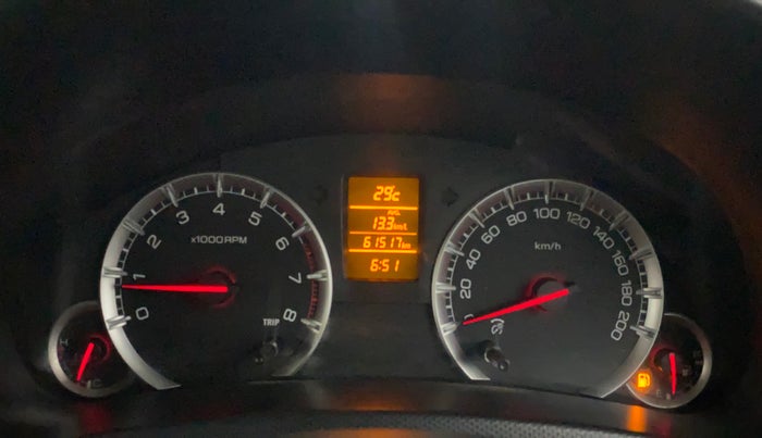 2017 Maruti Swift ZXI, Petrol, Manual, 61,514 km, Odometer Image
