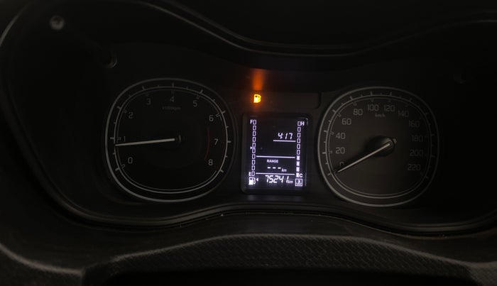 2021 Maruti Vitara Brezza VXI, Petrol, Manual, 75,229 km, Odometer Image