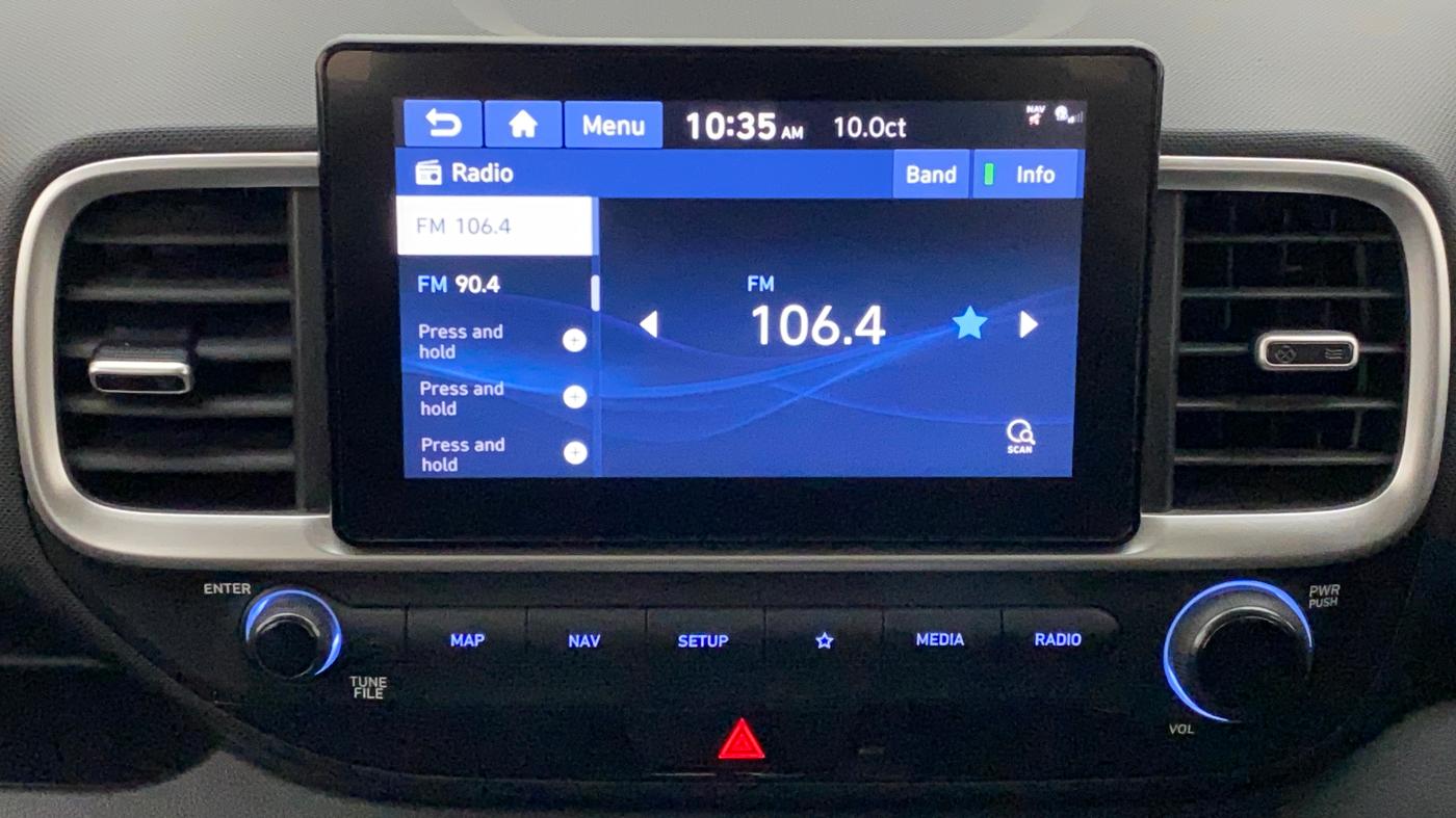 2019 Hyundai VENUE SX PLUS 1.0 TURBO DCT, Petrol, Automatic, 57,826 km, Infotainment System