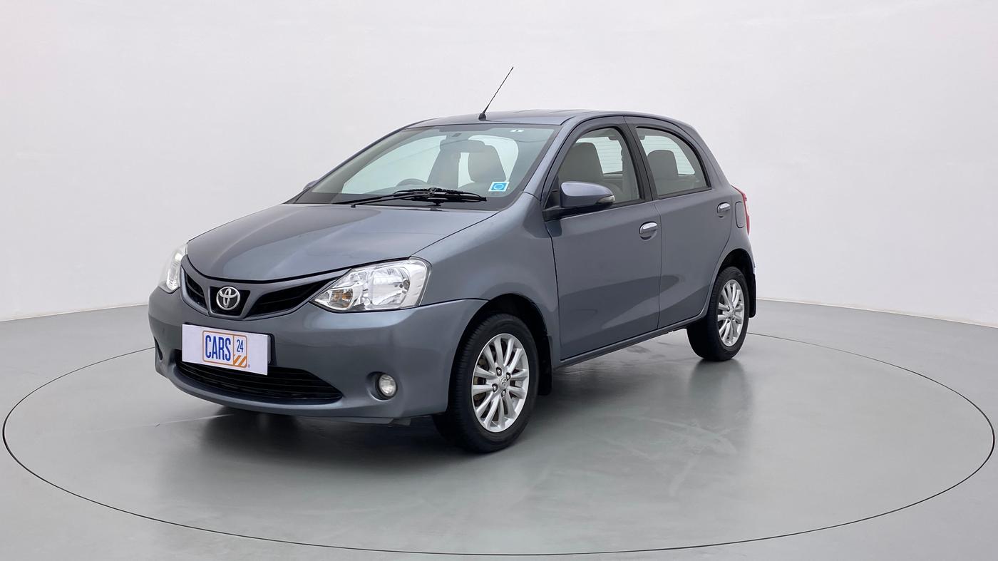 2015 Toyota Etios Liva VX, Petrol, Manual, 62,419 km, Left Front Diagonal