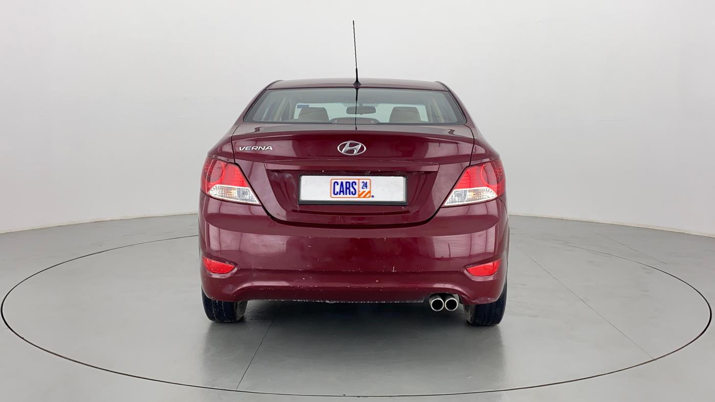 2014 Hyundai Verna FLUIDIC 1.4 VTVT, Petrol, Manual, 70,923 km, Back/Rear