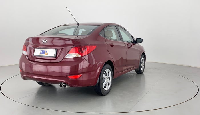 2014 Hyundai Verna FLUIDIC 1.4 VTVT, Petrol, Manual, 70,923 km, Right Back Diagonal