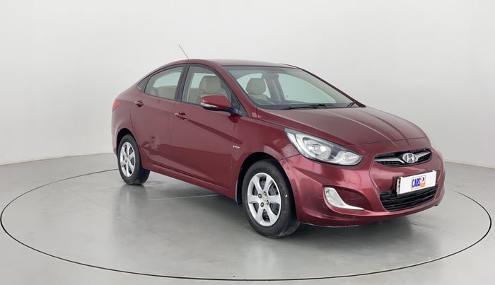2014 Hyundai Verna FLUIDIC 1.4 VTVT, Petrol, Manual, 70,923 km, Right Front Diagonal