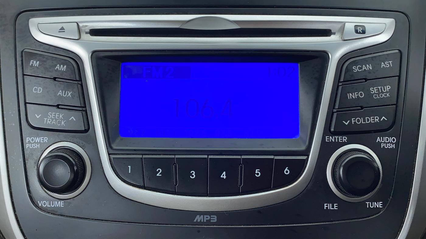 2014 Hyundai Verna FLUIDIC 1.4 VTVT, Petrol, Manual, 70,923 km, Infotainment System