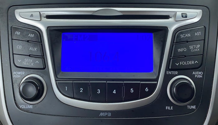2014 Hyundai Verna FLUIDIC 1.4 VTVT, Petrol, Manual, 70,923 km, Infotainment System