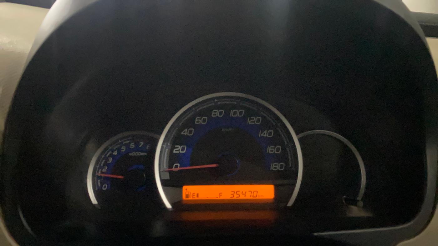 2017 Maruti Wagon R 1.0 VXI, Petrol, Manual, 35,461 km, Odometer Image