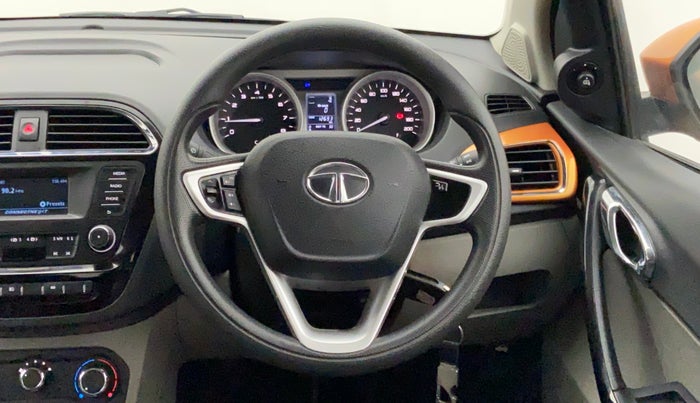 2016 Tata Tiago XZ 1.2 REVOTRON, Petrol, Manual, 12,664 km, Steering Wheel