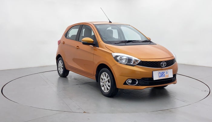 2016 Tata Tiago XZ 1.2 REVOTRON, Petrol, Manual, 12,664 km, Right Front Diagonal (45- Degree) View