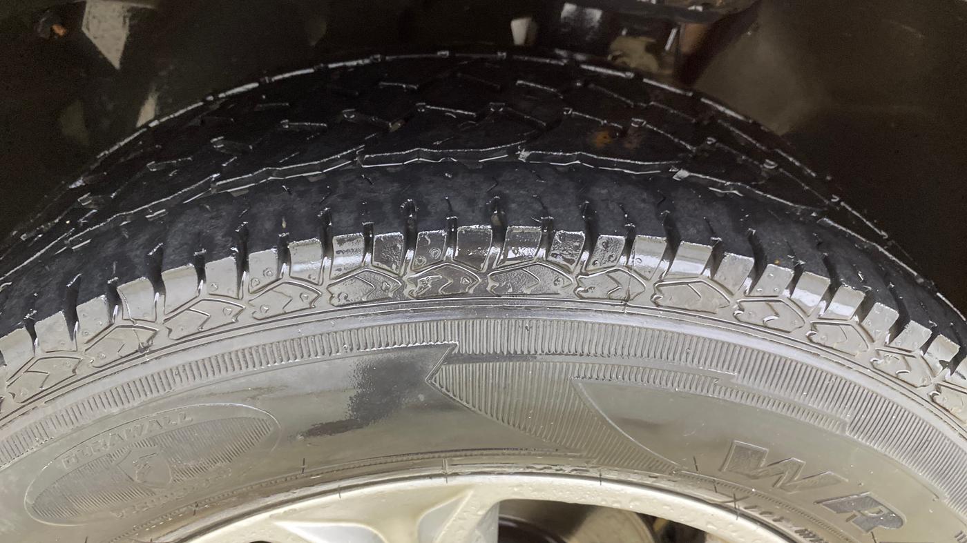 2019 Tata Harrier XZ 2.0L, Diesel, Manual, 1,19,262 km, Left Front Tyre Tread