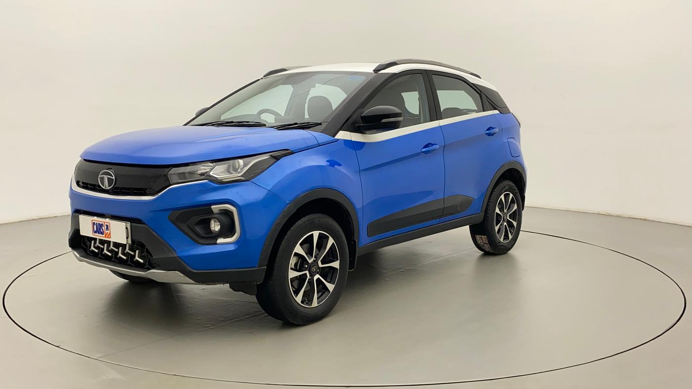 2020 Tata NEXON XZ PLUS (O) PETROL DUAL TONE, Petrol, Manual, 43,142 km, Left Front Diagonal