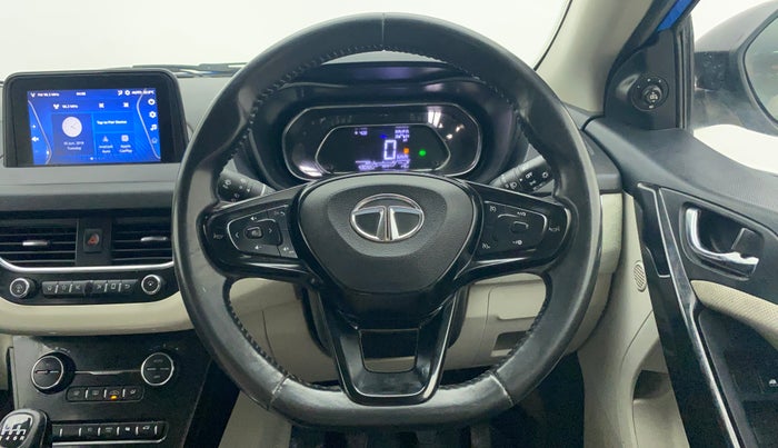 2020 Tata NEXON XZ PLUS (O) PETROL DUAL TONE, Petrol, Manual, 43,142 km, Steering Wheel Close Up