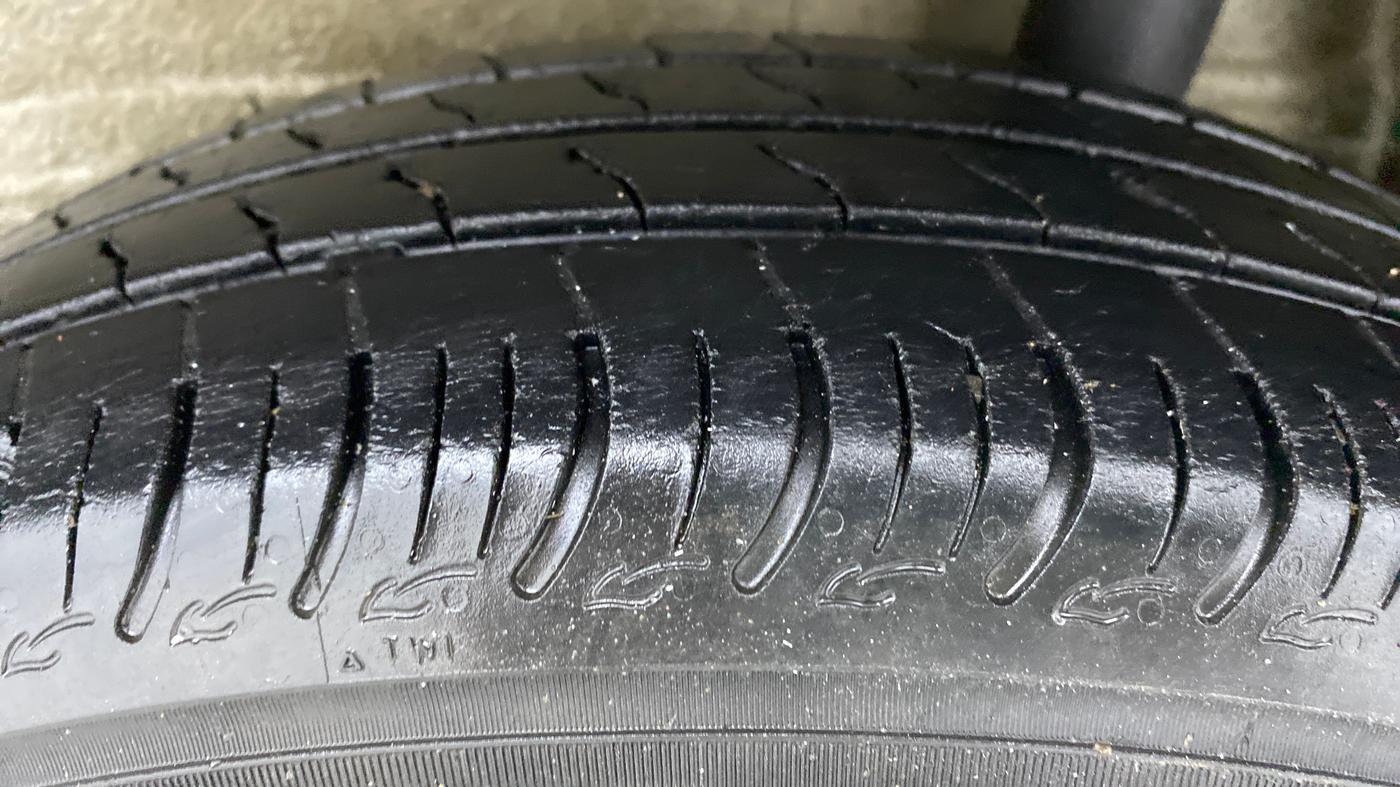 2020 Maruti S PRESSO VXI, Petrol, Manual, 53,963 km, Left Rear Tyre Tread