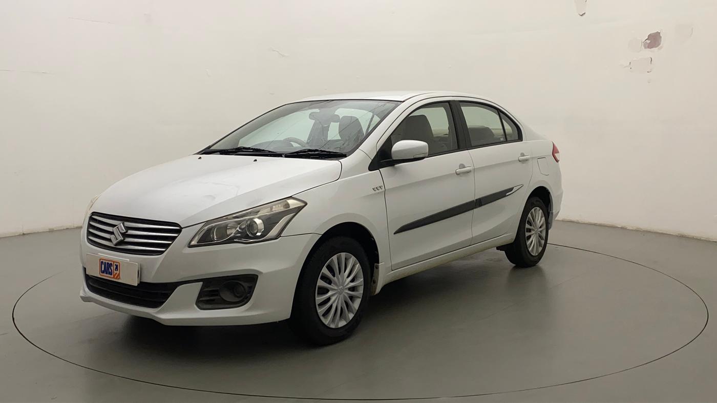 2016 Maruti Ciaz VXI, Petrol, Manual, 51,282 km, Left Front Diagonal