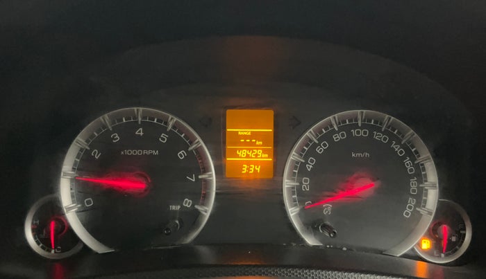 2014 Maruti Swift Dzire VXI, Petrol, Manual, 48,478 km, Odometer Image