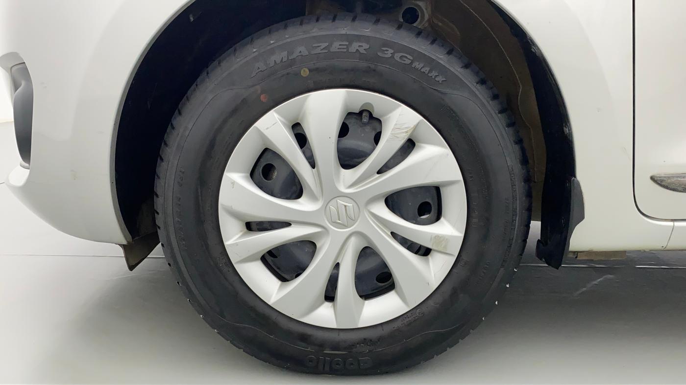 2019 Maruti Swift VXI D, Petrol, Manual, 16,521 km, Left Front Wheel