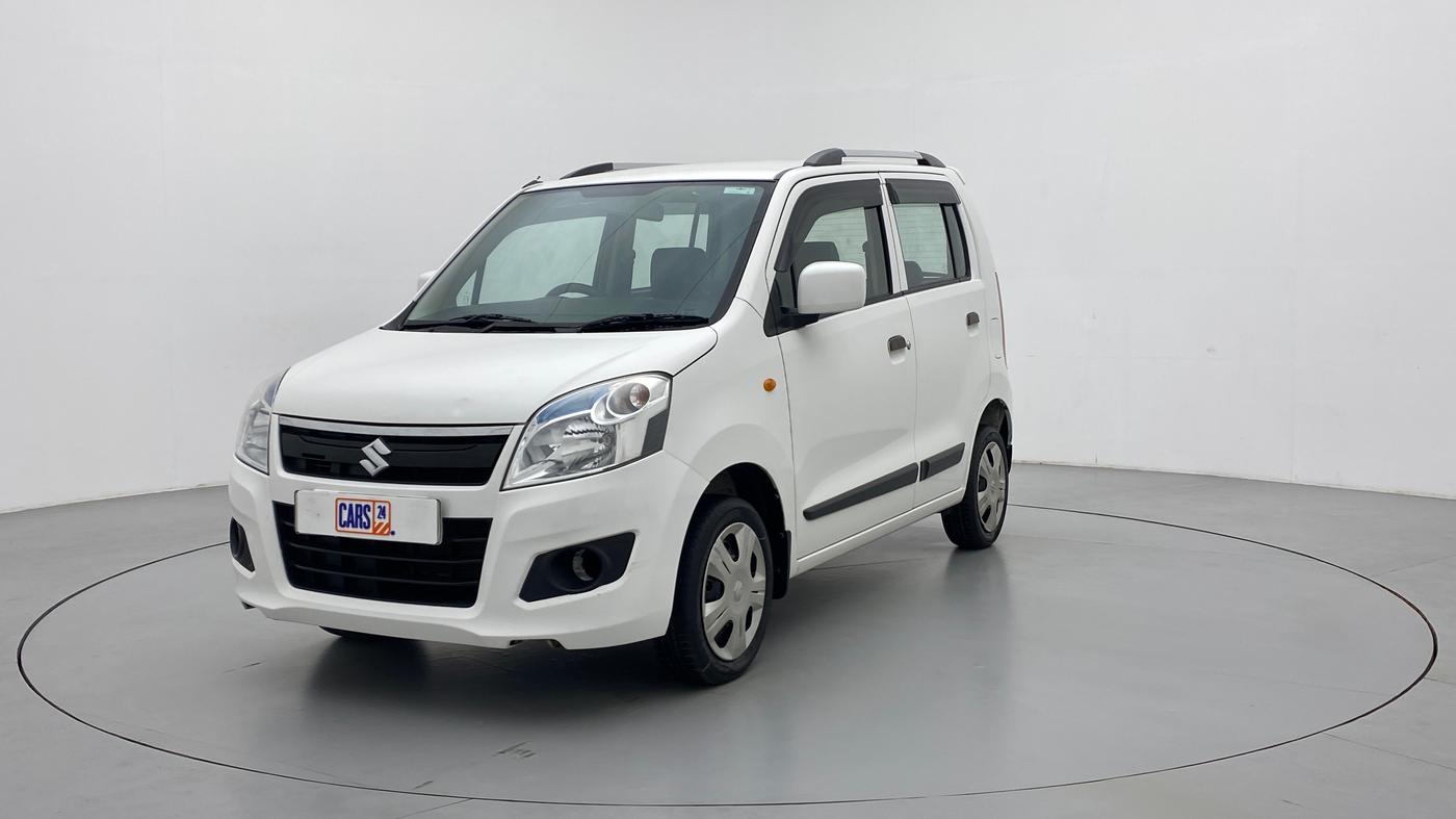 2016 Maruti Wagon R 1.0 VXI, Petrol, Manual, 43,459 km, Left Front Diagonal