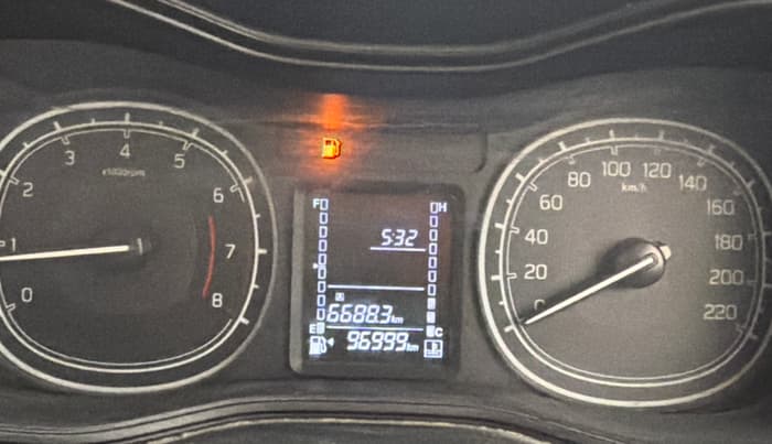 2021 Maruti Vitara Brezza VXI, Petrol, Manual, 96,997 km, Odometer Image