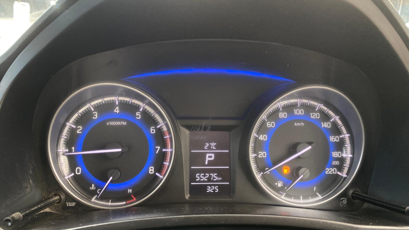 2016 Maruti Baleno DELTA CVT PETROL 1.2, Petrol, Automatic, 55,256 km, Odometer Image