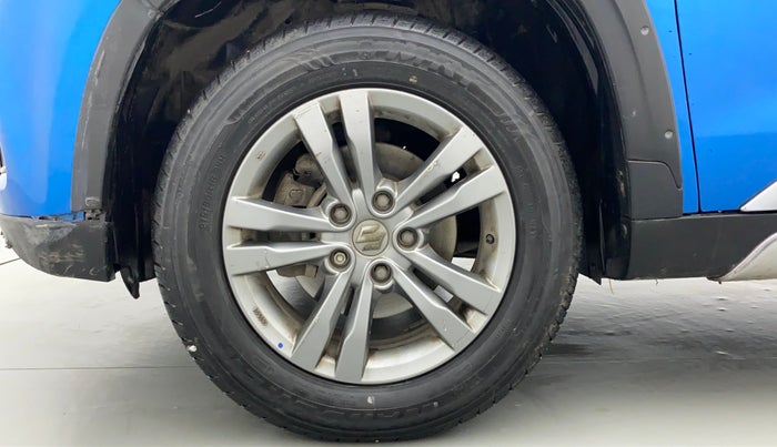 2018 Maruti Vitara Brezza ZDI PLUS DUAL TONE, Diesel, Manual, 48,535 km, Left Front Wheel