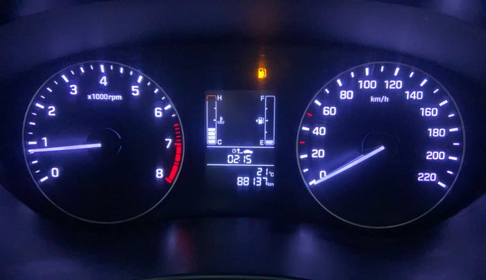2017 Hyundai Elite i20 MAGNA EXECUTIVE 1.2, Petrol, Manual, 88,067 km, Odometer Image