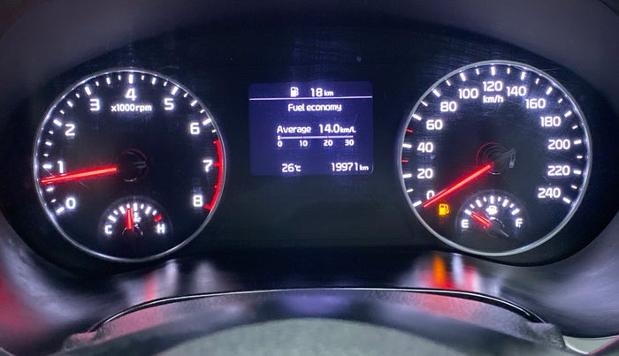 2019 KIA SELTOS HTK 1.5 PETROL, Petrol, Manual, 19,970 km, Odometer Image