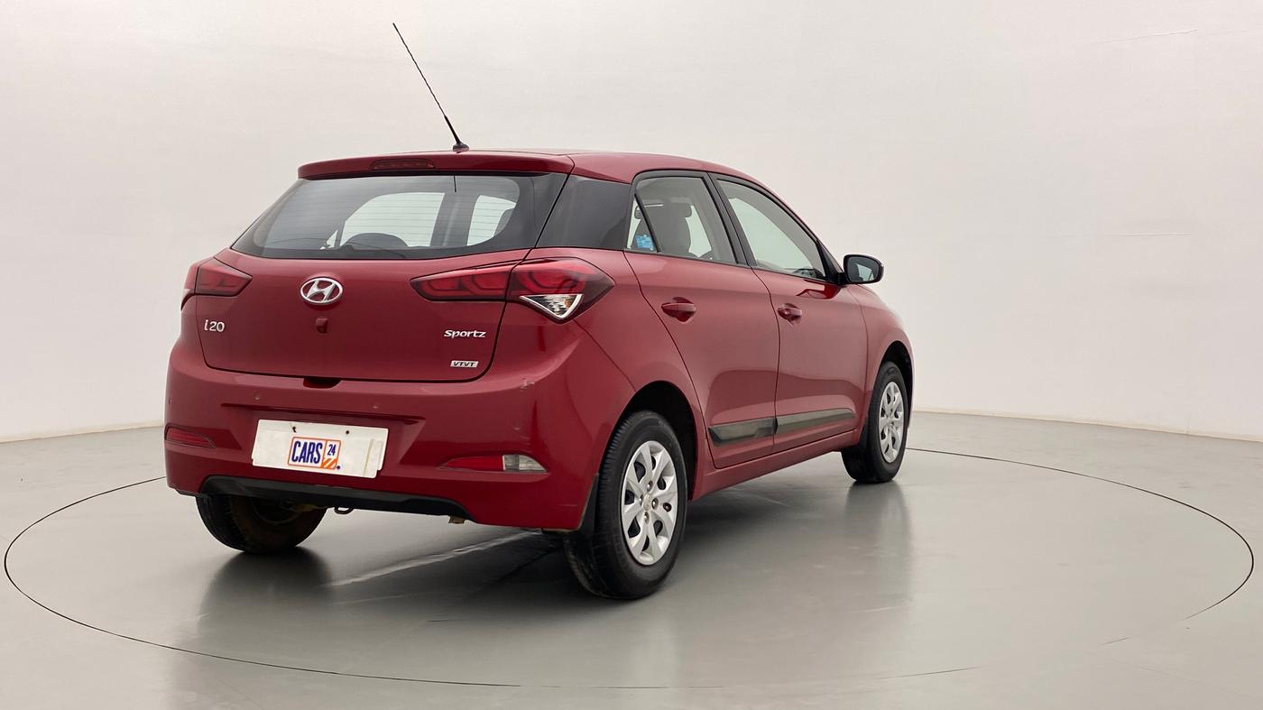 2016 Hyundai Elite i20 Sportz 1.2 VTVT MT, Petrol, Manual, 48,106 km, Right Back Diagonal